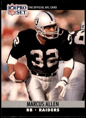 Marcus Allen #538 1990 Pro Set - Image 1 of 2