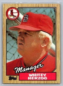 1987 Topps Whitey Herzog #243 - Picture 1 of 2