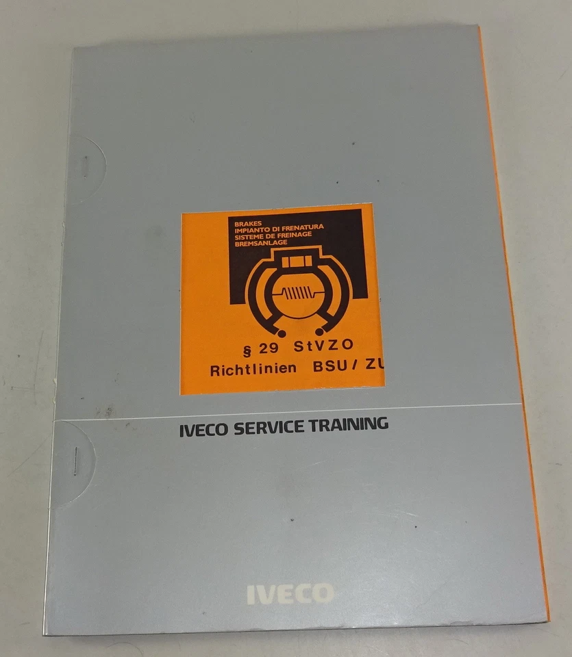 Schulungsunterlage Iveco Equipo de Freno § 29 Stvzo Directrices Bsu - Imagen 1 de 1