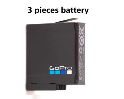 Batería recargable GoPro AABAT-001 3 piezas para HERO5 & HERO6 & HERO7 1220 mAh Foto 1 de 4
