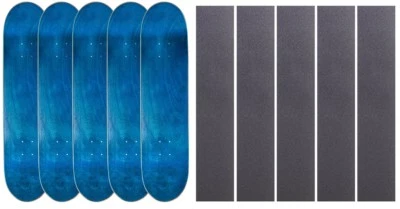 Deck de skate Cal 7 Maple multicolorido 7,75" 8" 8,25" 8,5" com fita adesiva pacote com 5 - Imagem 1 de 4