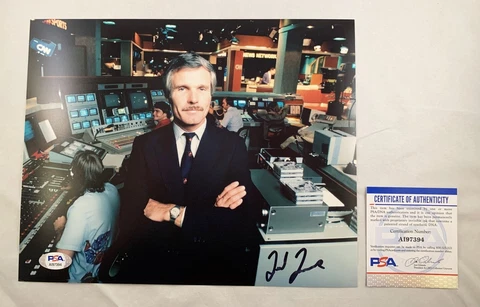 Atlanta Braves Ted Turner Signed 8x10 Photo 1 PSA/DNA COA Cover