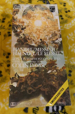 Handel Messiah London Symphony Philips / Cassettes / 7699 009 / Colin Davis RARE - Image 1 of 4