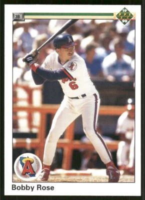 1990 Upper Deck #77 Bobby Rose - Image 1 of 2