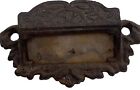 Vintage Ornate Small Door/ MailBox Name plate Holder