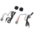 4 Pcs Karaoke Kleines Mikrofon USB-Mikrofon Handmikrofon Telefon Werkzeug