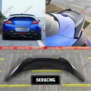 Carbon Fiber Rear Trunk Lip Spoiler Wing For Subaru BRZ Toyota GR86 2022-2025 - Picture 1 of 25