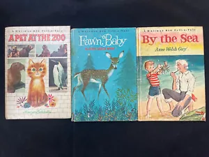 Vintage Children's BIG Tell-A-Tale Book ~ 3 Book Lot- 1965-1966 - Picture 1 of 2