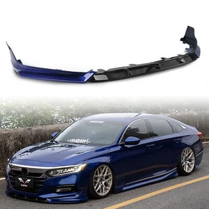 Divisor de alerón de parachoques delantero azul para Honda Accord 10th YOFER 2018 2019-2020 - Imagen 1 de 13