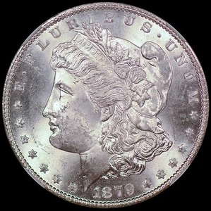 1879 - 1 $ Morgan Dollar NGC MS65 - White Beauty - Bild 1 von 4
