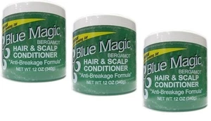 3x Blue Magic Bergamot Hair & Scalp Conditioner 340g (insgesamt - 1020g)  - Bild 1 von 1