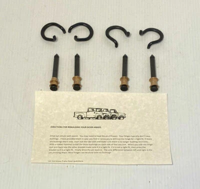 1947 1948 1949 1950 1951 1952 1953 1954 Chevy GMC Truck Door Hinge Kit Springs - Image 1 of 4