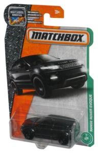 Matchbox Range Rover Evoque (2016) Mattel Black Metal Toy 100/125 - Picture 1 of 1