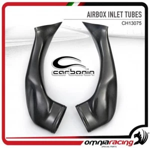 Carbonin HRC Airbox inlet Tubes carbone fibre Honda CBR1000RR /ABS 2008>2015 - Picture 1 of 1