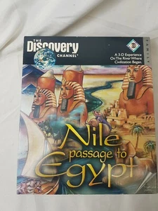 Discovery Channel Nile Passage To Egypt CD ROM PC 1995 BIG BOX - Picture 1 of 9