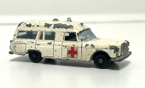 Lesney Matchbox No3 Mercedes Benz Binz Ambulance White Vintage Collectible Toy - Picture 1 of 12