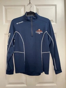 Houston Astros 2017 World Series Champions Columbia 1/4 Zip Jacket: Medium - Picture 1 of 11