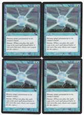 Magic the Gathering MTG Scourge Temporal Fissure Cards by Edward P. Beard Jr X4