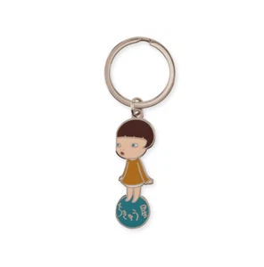 Yoshitomo Nara - Patch of Earth - Enamel Key Ring Japan Limited - Picture 1 of 3