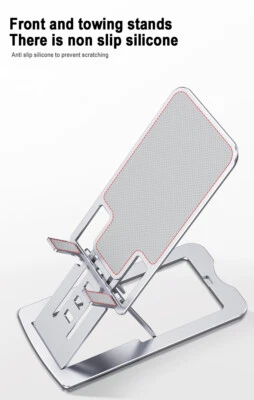 Phone Stand, Full Aluminium Adjustable Phone Holder iPad stand Tablet Holder - Image 1 of 4