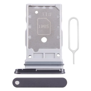 Samsung Galaxy S24 / S24+ Plus tiroir double carte SIM tray holder dual - NOIR - Photo 1/5