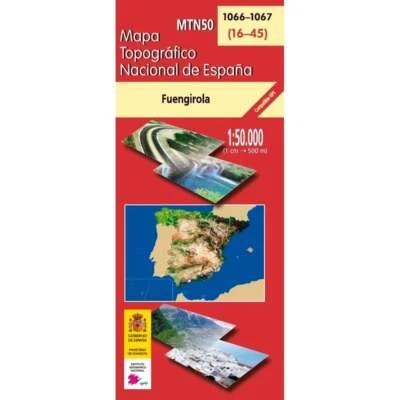 Spain Map 1066/1067: Fuengirola (16-45) hiking walking topographic 1:50K