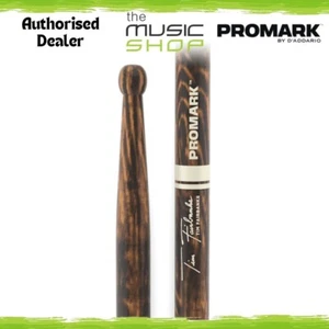 Pair of Promark Tim Fairbanks FireGrain Marching Snare Drum Sticks - TXDCTFW-FG - Picture 1 of 6