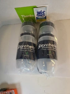 2x Seychelle 28 oz Extreme Water Bottles Filters Virus Bacteria & Radiation New - Picture 1 of 3