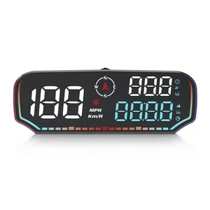 Bright LED Screen Digital Speedometer HUD for Various Weather Conditions - Picture 1 of 17