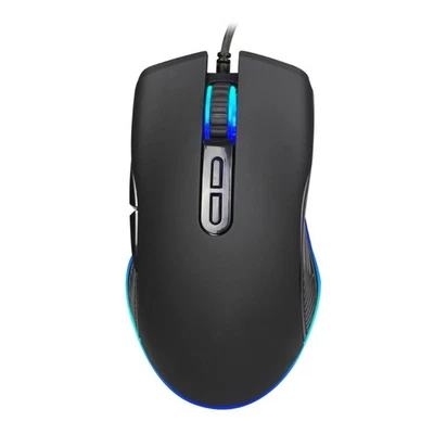 Ergonomic Wire Gaming Mouse 4Color LED Backlights 1200/1600/2400/3200DPI Mice - Image 1 of 4
