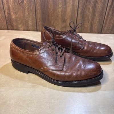 Zapatos de Colección Allen Edmonds Ostendo Cuero Marrón Oxford Vibram Para Hombres Talla 9 C Foto 1 de 4