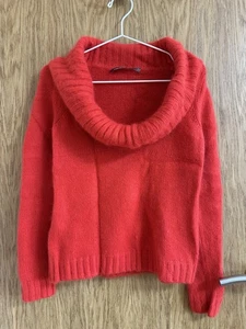 Comptoir des Cotonniers angora blend cowl neck jumper Womens XS EXC - Picture 1 of 6