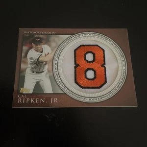Parches con números retirados Topps 2012 Cal Ripken Jr. Baltimore Orioles #RN-CR - Imagen 1 de 4