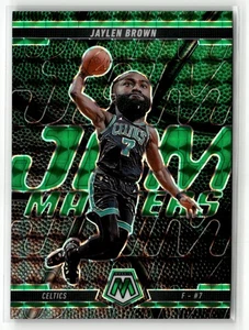 2024-25 Panini Mosaic #19 Jaylen Brown Jam Masters Mosaic Green - Bild 1 von 2