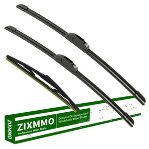 26"+19" windshield wiper blades with 14" Rear Wiper Blades Replacement for 20... - Picture 1 of 6