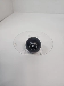 70's Aurora Skittle Pool Board Game Replacement Ball Black 8 - Picture 1 of 3