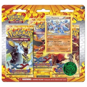 POKEMON XY 2014 3-Pack FLASHFIRE Blister Booster Packs SEALED - Picture 1 of 1