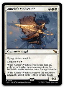 Aurelia's Vindicator #4 (NM) Murders Karlov Manor MKM Magic MTG - Picture 1 of 2