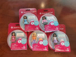 Mega Bloks American Girl Doll Series 1 Set of 5 Personalize Style Figures - Picture 1 of 7