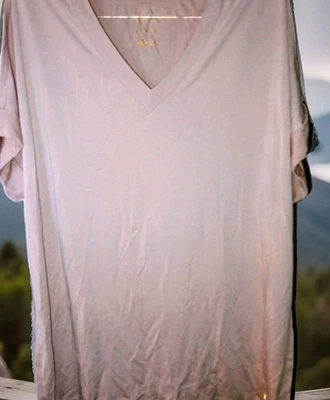 Top Donna Karan Active Blush Rosa Hombro Frío - Para Mujer XS Foto 1 de 3