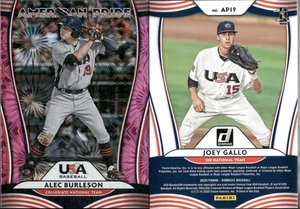 ⚾️ 2020 Panini-Donruss - Ameri Pride-Alec Burleson / Joey Gallo #AP19 Pink FireW - Imagen 1 de 1
