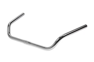 ERGOTEC Fahrrad Lenker Englischer Bügel Ø 25.4mm Stahl chrome 535mm Breite - Bild 1 von 7