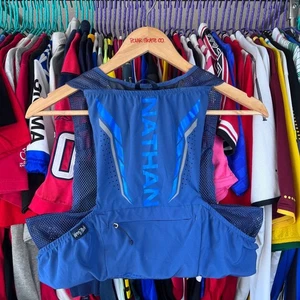 NATHAN Vaporzach 2.5L Storage Capacity Blue Running Vest Size M - Picture 1 of 10