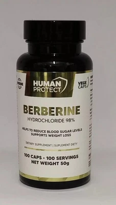 7NUTRITION HP Berberine HCL Stack 100 Kapseln 400mg - Blutzucker - Diät -