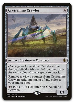 Crystalline Crawler #54 (NM) Commander 2016 C16 Magic MTG - Image 1 of 2