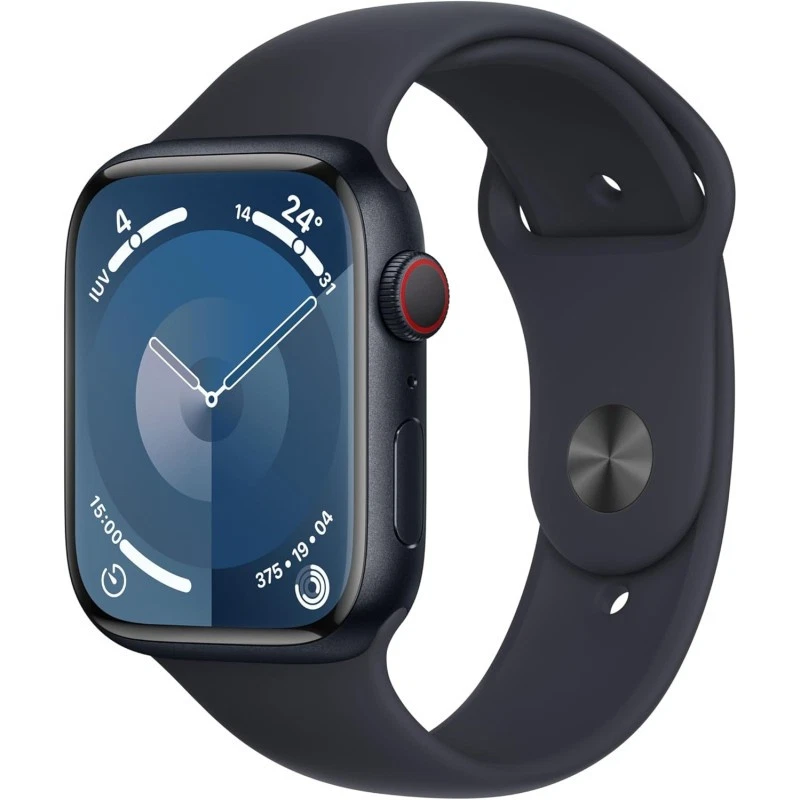 Apple Watch Series 9 (GPS + Cellular) 45mm Aluminio Medianoche POCO USADO - Imagen 1 de 1