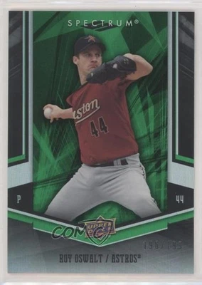2008 Upper Deck Spectrum Green /199 Roy Oswalt #41 - Image 1 of 2