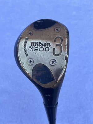 De colección Wilson 1200 3 Madera de calle Regular Flex Contador Torque Eje de acero R/H Foto 1 de 4