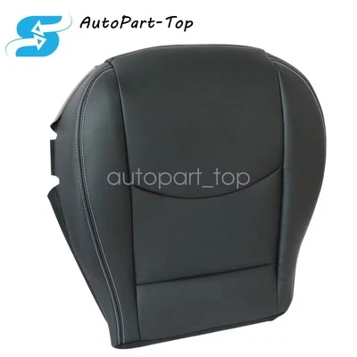 Fits Mazda MX-5 Miata 2009-2014 Passenger Side Bottom Seat Cover Leather Black - Image 1 of 4