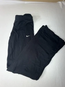 Nike Dri-FIT Leggings Svasati Nero Donna Taglia S (4-6) - Foto 1 di 11